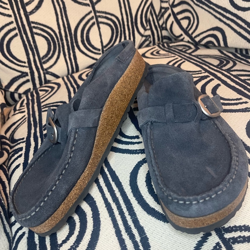 Buckley Birkenstock Navy Clogs - 40 - Picture 4 of 16